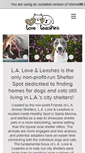 Mobile Screenshot of laloveandleashes.com